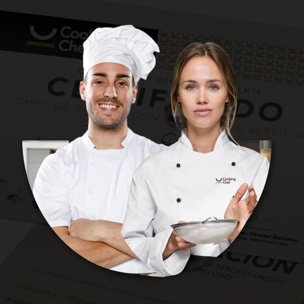 Chef de Partida con mención en Servicio